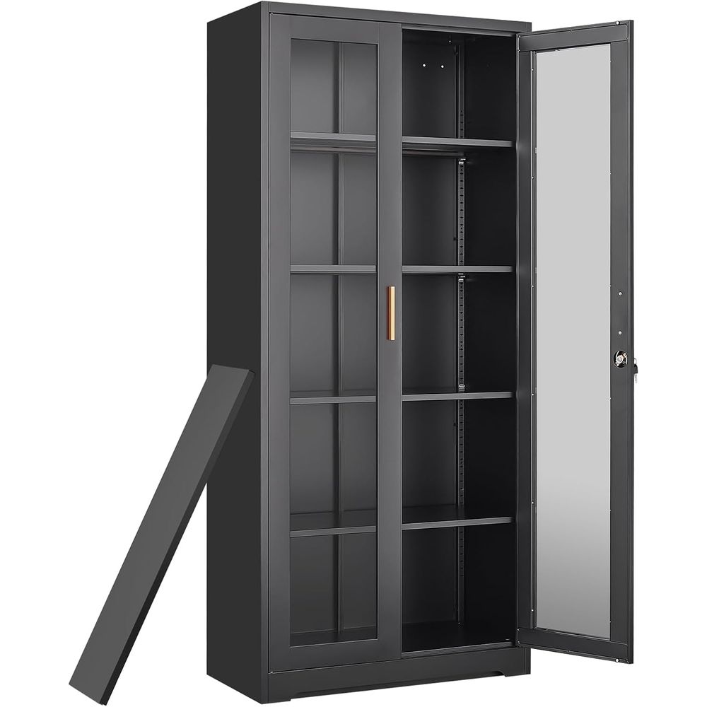 Storage & Organization - Vitrine à curiosités avec porte en