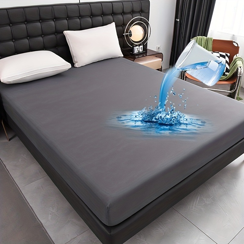 Fitted Bed Sheets Deep Pocket - MEICARE 1 pièce drap-housse-housse de lit