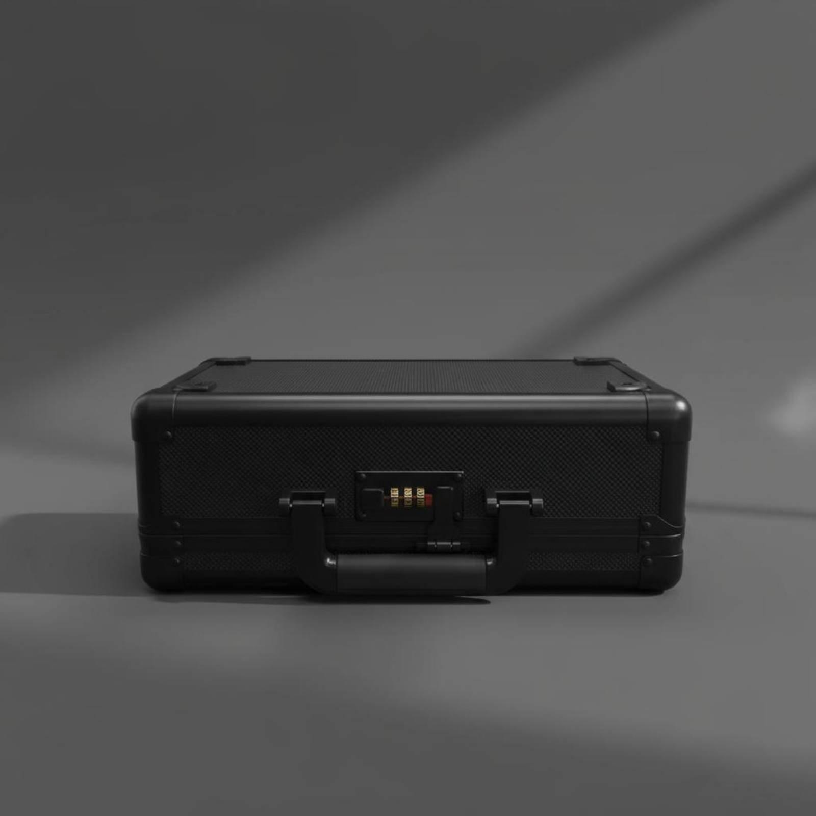 Storage & Organization - Conteneur de cartes verrouillable avec poignée