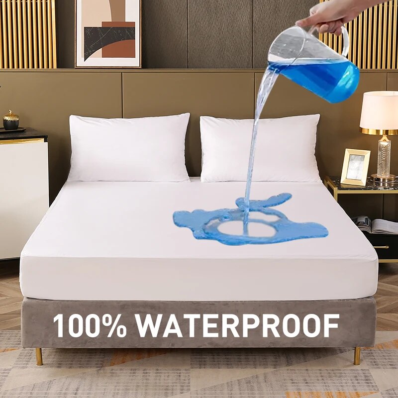 Waterproof Mattress Protector Breathable - Drap-housse imperméable, housse de literie, tissu