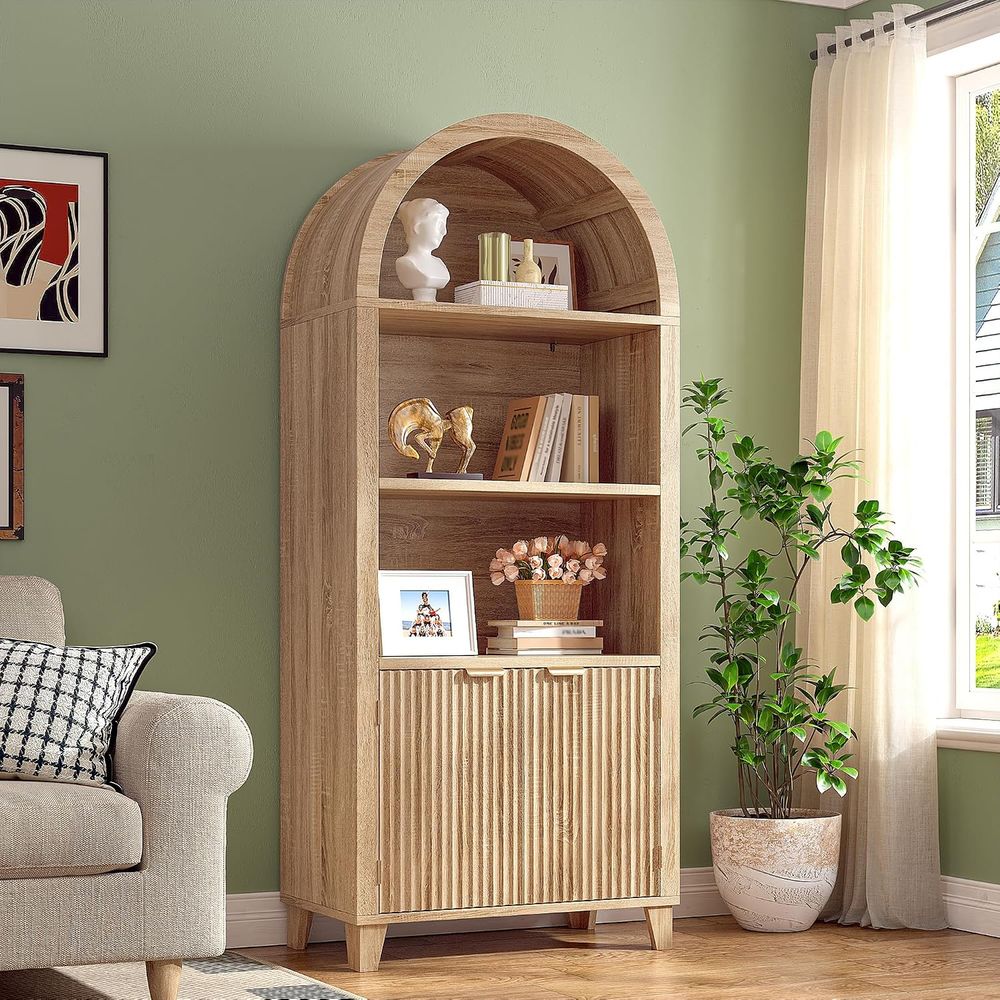 Storage & Organization - Armoire arquée, étagères de rangement à