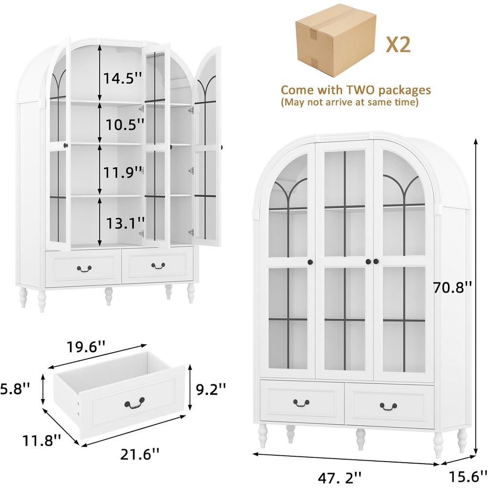 Armoire de cuisine arquée de 7 - Storage & Organization avis et prix