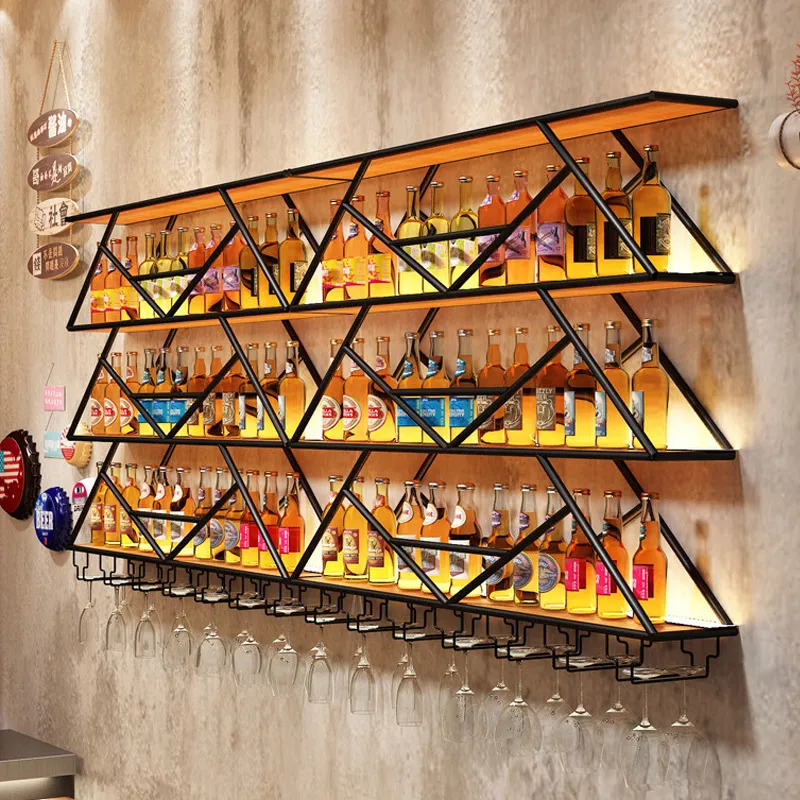 Étagère à vin murale en fer fo - Kitchen avis et prix