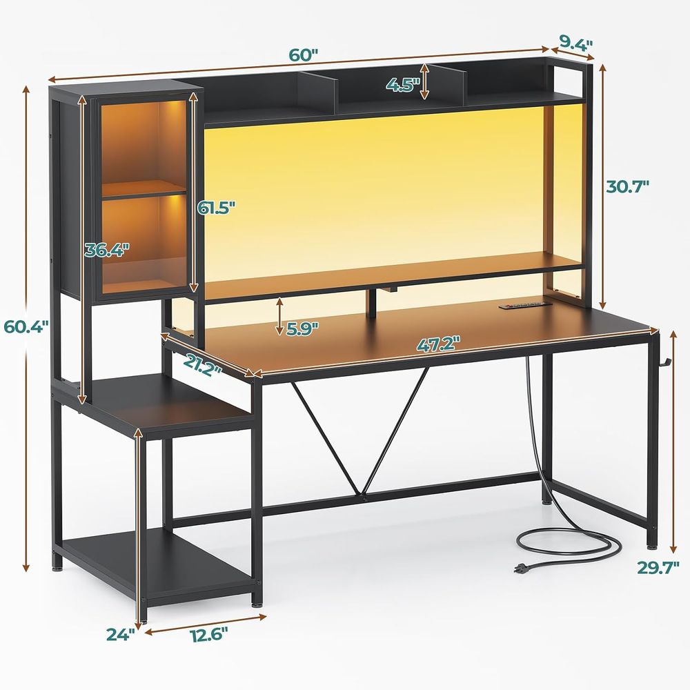 Bureau de jeu de 60 pouces ave - Storage & Organization avis et prix