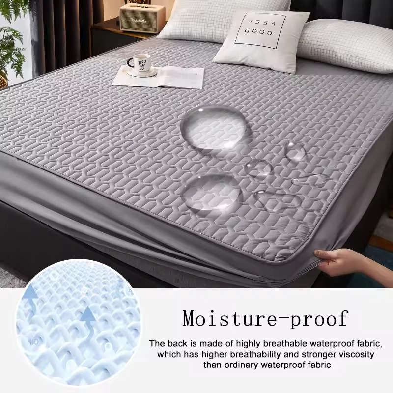 Protège-matelas matelassé impe - Waterproof Mattress Protector Breathable avis et prix
